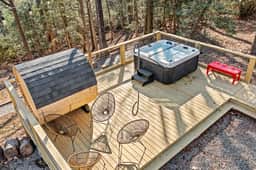 Biltmore Ridgetop A-Frame Cabin | Hot Tub | Sauna - Image 2