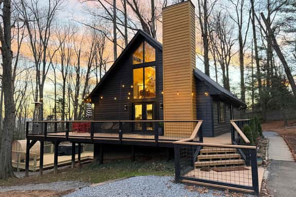 Biltmore Ridgetop A-Frame Cabin | Hot Tub | Sauna - Image 1