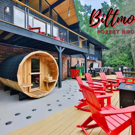 Biltmore Forest Retreat! Sauna Hot tub Game Rm - Image 1